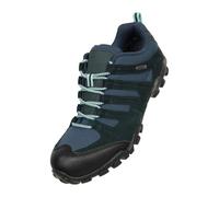 Mountain Warehouse Women's Belfour Suede Waterproof Walking Shoes - Navy - 5 UK - Navy - 60% Suede/20% Mesh/10% Rubber/10% EVA