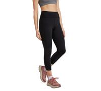 Mountain Warehouse Women's Blackout High Waist 7/8 Leggings - Black - 20 UK - Black - 75% Polyamide/25% Elastane