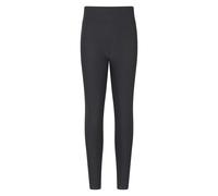 Mountain Warehouse Womens Borg Lined Thermal Leggings - Charcoal - S - Charcoal - 93% Polyester/7% Elastane
