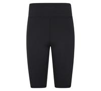 Mountain Warehouse Womens Bounce Legging Shorts - Black - 4 UK - Black - 78% Polyester/22% Elastane