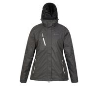 Mountain Warehouse Womens Bracken Melange 3 in 1 Jacket - Black - 12 UK - Black - 100% Polyester