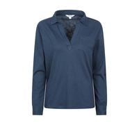 Mountain Warehouse Womens Brae Relaxed Fit Polo Shirt - Navy - Navy - 8 UK