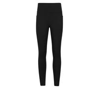 Mountain Warehouse Womens Breeze Full Length Leggings - Black - 8 UK - Black - 78% Polyester/22% Elastane