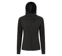 Mountain Warehouse Womens Camber Hooded Fleece - Black - Black - XXS