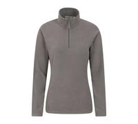 Mountain Warehouse Women's Camber II Fleece Top - Dark Grey - S - Dark Grey