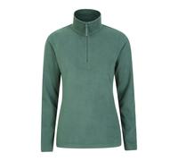 Mountain Warehouse Women's Camber II Fleece Top - Khaki - XXS - Khaki - 100% Polyester