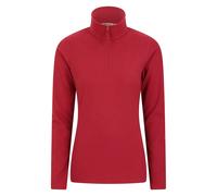 Mountain Warehouse Women's Camber II Fleece Top - Red - Red - S