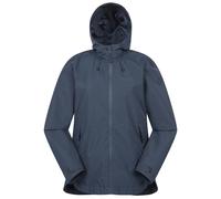 Mountain Warehouse Womens Canyon Waterproof Jacket - Navy - 14 UK - Navy - 100% Polyester