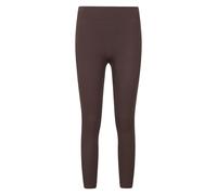 Mountain Warehouse Womens Carmel Ribbed Seamless Thermal Bottoms - Brown - Brown - L - 92% Polyamide/8% Elastane