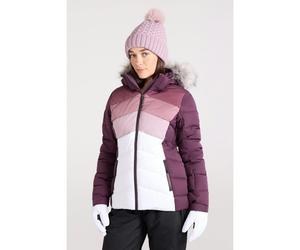 Mountain Warehouse Womens Cascade Padded Ski Jacket - Dusky Purple - 10 UK - Dusky Purple - 100% Polyester