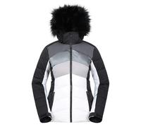 Mountain Warehouse Womens Cascade Padded Ski Jacket - White/Black - 14 UK - White/Black - 100% Polyester