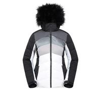 Mountain Warehouse Womens Cascade Padded Ski Jacket - White/Black - White/Black - 12 UK