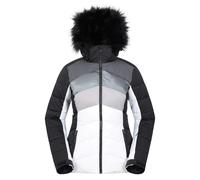 Mountain Warehouse Womens Cascade Padded Ski Jacket - White/Black - White/Black - 20 UK