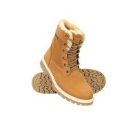 Mountain Warehouse Womens Casual Thermal Waterproof Boots - Thermal tested -10°C, Faux Fur, Breathable - Best for Spring Summer, Hiking, Trekking, Outdoors & Walking Brown 7