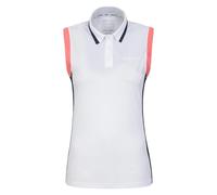 Mountain Warehouse Womens Classic Polo Neck Golf Vest Top - White - 28 UK - White - 100% Polyester