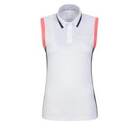 Mountain Warehouse Womens Classic Polo Neck Golf Vest Top - White - 6 UK - White - 100% Polyester