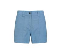 Mountain Warehouse Womens Coast Shorts - Pale Blue - Pale Blue - 14 UK - 97% Cotton/3% Elastane