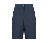 Mountain Warehouse Womens Coast Stretch Cargo Shorts - Navy - Navy - 8 UK - 97% Cotton/3% Elastane