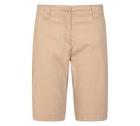 Mountain Warehouse Womens Coast Stretch Shorts - Beige - 16 UK - Beige - 97% Cotton/3% Elastane