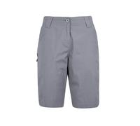 Mountain Warehouse Womens Coast Stretch Shorts - Grey - 12 UK - Grey - 97% Cotton/3% Elastane