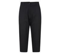 Mountain Warehouse Women's Coastal Stretch Capri - Black - 10 UK - Black - 97% Cotton/3% Elastane