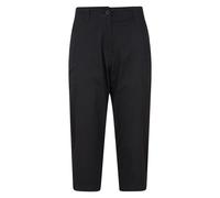 Mountain Warehouse Women's Coastal Stretch Capri - Black - 14 UK - Black - 97% Cotton/3% Elastane