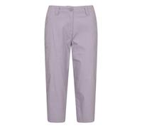 Mountain Warehouse Womens Coastal Stretch Capri - Dusky Purple - 16 UK - Dusky Purple - 97% Cotton/3% Elastane