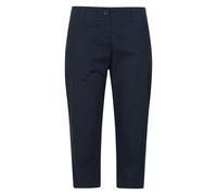 Mountain Warehouse Women's Coastal Stretch Capri - Navy - 16 UK - Navy - 97% Cotton/3% Elastane