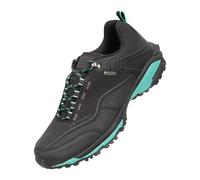 Mountain Warehouse Women's Collie Waterproof Running Trainers - Black - 8 UK - Black - 60% Softshell/10% TPR/10% Phylon/10% EVA/10% Mesh