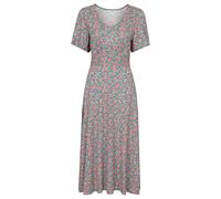 Mountain Warehouse Womens Como Floral Dress - Coral - Coral - 6 UK - 93% Viscose/7% Elastane