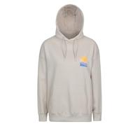 Mountain Warehouse Womens Cornwall Relaxed Fit Hoodie - Relaxed Fit, Easy Care, Womens - Spring Summer, Outdoors & Travel Light Beige Women's Size 12