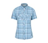 Mountain Warehouse Women's Cotton Holiday Shirt - Corn Blue - Corn Blue - 6 UK
