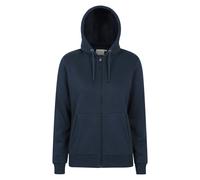 Mountain Warehouse Women's Dalton Sherpa Lined Full Zip Hoodie - Navy - Navy - 18 UK - 60% Cotton/40% Polyester