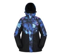 Mountain Warehouse Womens Dawn II Printed Ski Jacket - Bright Blue - 8 UK - Bright Blue - 100% Polyester