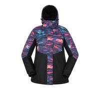 Mountain Warehouse Womens Dawn II Printed Ski Jacket - Dark Purple - 16 UK - Dark Purple - 100% Polyester