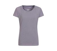 Mountain Warehouse Womens Double Layered T-Shirt - Purple - 6 UK - Purple - 100% Polyester