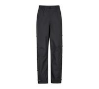 Mountain Warehouse Womens Downpour Waterproof Trousers - Black - Black - 12 UK S