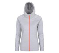 Mountain Warehouse Women's Dynamic Chakra IsoCool Hoodie - Grey - Grey - 6 UK - 100% Polyester