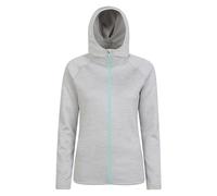 Mountain Warehouse Women's Dynamic Chakra IsoCool Hoodie - Medium Grey - Medium Grey - 4 UK