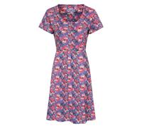 Mountain Warehouse Womens Essentials Lora Flowers Skater Dress - Red - 18 UK - Red - 100% Cotton