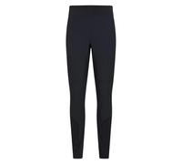 Mountain Warehouse Womens Etna Water Resistant Leggings - Black - 22 UK - Black - 90% Polyamide/10% Elastane
