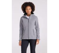 Mountain Warehouse Womens Exodus Water Resistant Soft Shell Jacket - Dark Grey - 10 UK - Dark Grey - 95% Polyester/5% Elastane