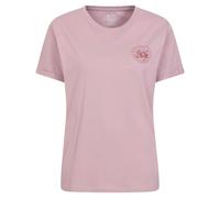 Mountain Warehouse Womens Explore The Outdoors T-Shirt - Lilac - 14 UK - Lilac - 100% Mixed