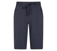 Mountain Warehouse Womens Explorer Long Shorts - Dark Blue - Dark Blue - 6 UK - 88% Polyamide/12% Elastane