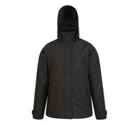 Mountain Warehouse Womens Fell 3 in 1 Water Resistant Jacket - Black - 14 UK - Black