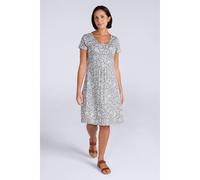 Mountain Warehouse Womens Flora Denim UV Protection Midi Dress - Light Khaki - 18 UK - Light Khaki - 100% Cotton