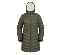 Mountain Warehouse Women's Florence Faux Fur Lined Padded Jacket - Khaki Green - 12 UK - Khaki Green