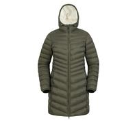 Mountain Warehouse Women's Florence Faux Fur Lined Padded Jacket - Khaki Green - 20 UK - Khaki Green