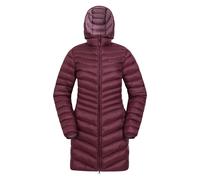Mountain Warehouse Women's Florence Long Padded Jacket - Burgundy - 10 UK - Burgundy