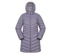 Mountain Warehouse Womens Florence Long Padded Jacket - Dusky Purple - 14 UK - Dusky Purple